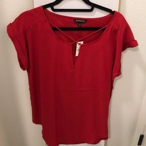 Silky V-Neck BNWT